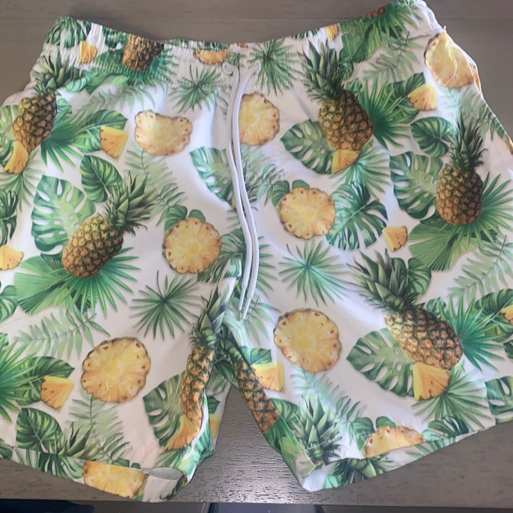 Young men’s pineapple shorts